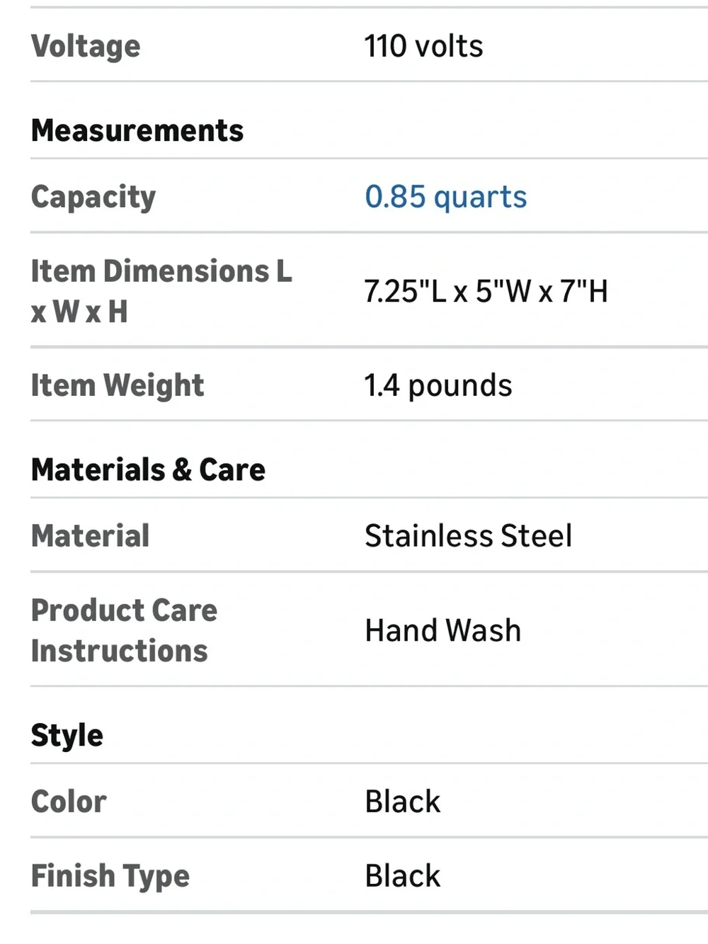 NWOT Brentwood Appliances .85-Quart Dual-Voltage Collapsible Travel Kettle